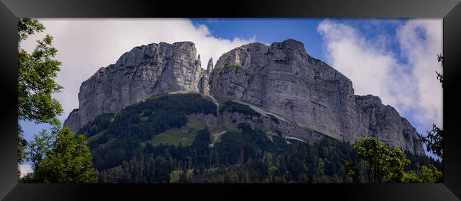Mount Loser at Altaussee in the Austrian Alps Framed Print by Erik Lattwein