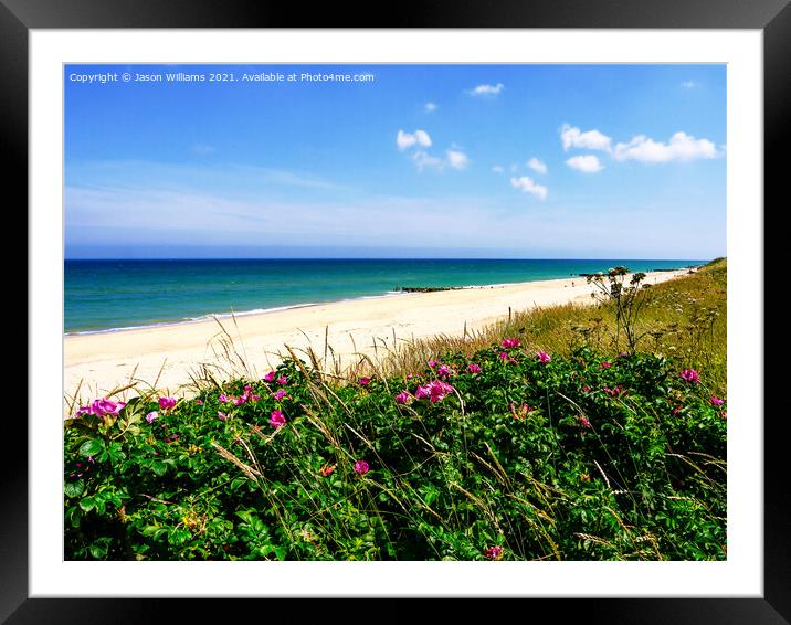 View to Sea Framed Mounted Print by Jason Williams