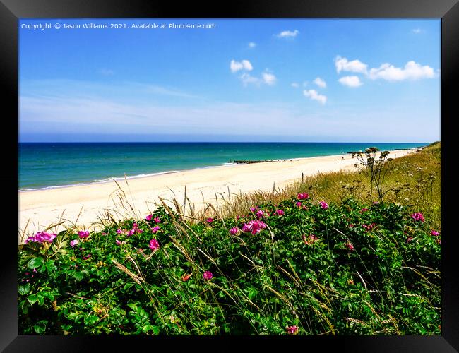 View to Sea Framed Print by Jason Williams