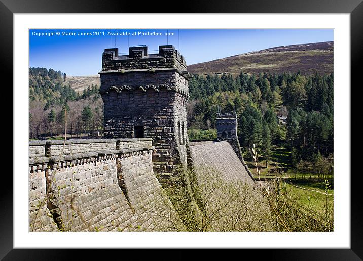 The Derwent Dam Framed Mounted Print by K7 Photography