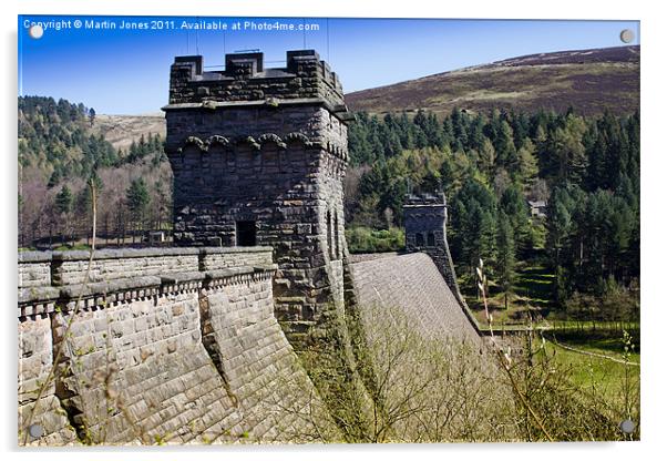 The Derwent Dam Acrylic by K7 Photography