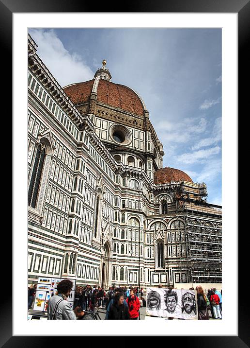 Duomo Framed Mounted Print by Kieran Brimson