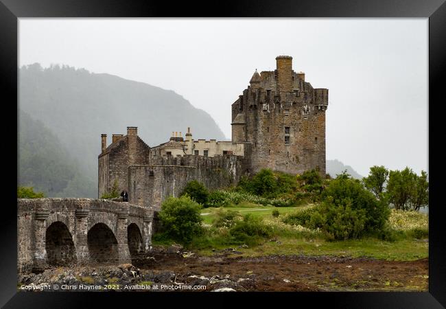 Eilean Donan Castle Framed Print by Chris Haynes