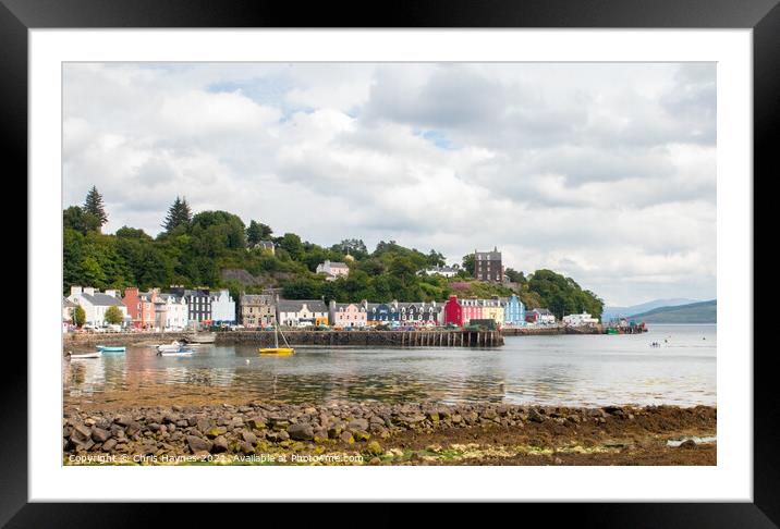 What's the story? Tobermory Framed Mounted Print by Chris Haynes