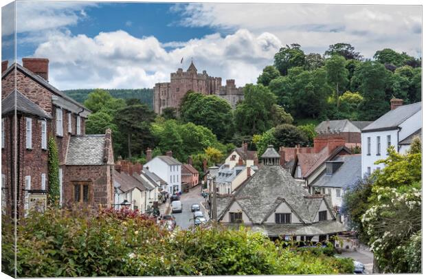 Dunster, Somerset Canvas Print by Andrew Sharpe