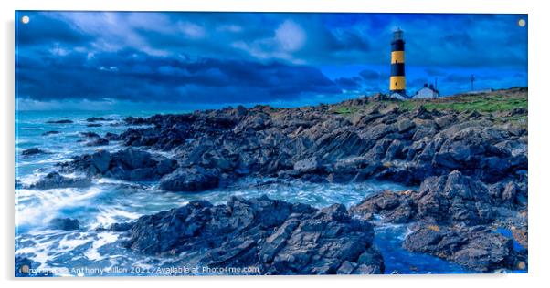 Lighthouse Panoramic Acrylic by Anthony Dillon