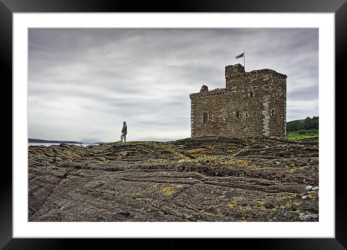 Scottish Castle Framed Mounted Print by Sam Smith