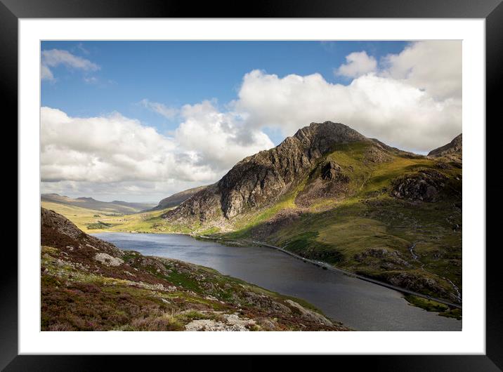 Tryfan from Pen yr Ole Wen Framed Mounted Print by Rory Trappe