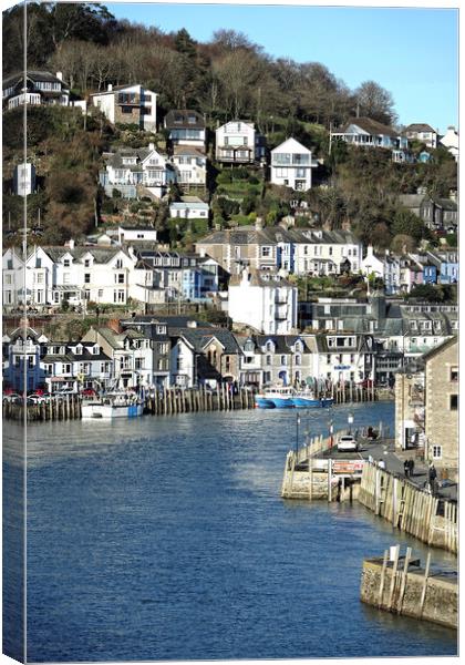 Serenity of West Looe Canvas Print by Roger Mechan
