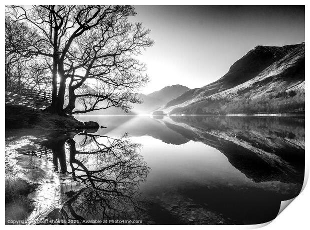 Buttermere Print by geoff shoults