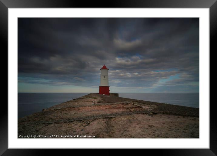 The Lighthouse, Berwick upon Tweed Framed Mounted Print by Scotland's Scenery