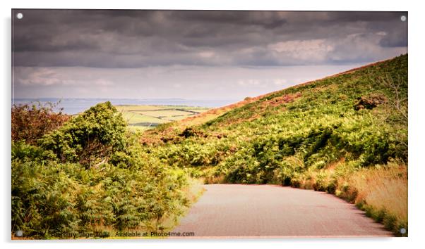Scenery of North Devon Acrylic by Jeremy Sage