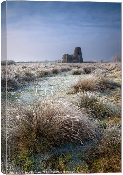 St Bennets Abbey Canvas Print by Rick Bowden