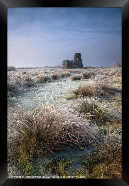 St Bennets Abbey Framed Print by Rick Bowden