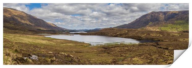 Glen affric and the Kintail way Print by Peter Stuart