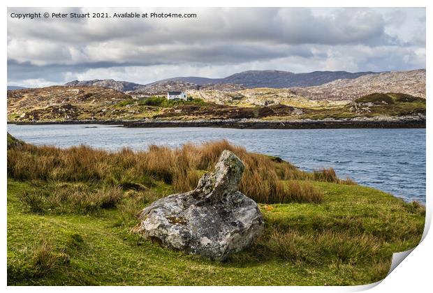 lickisto Isle of Harris Outer Hebrides Print by Peter Stuart