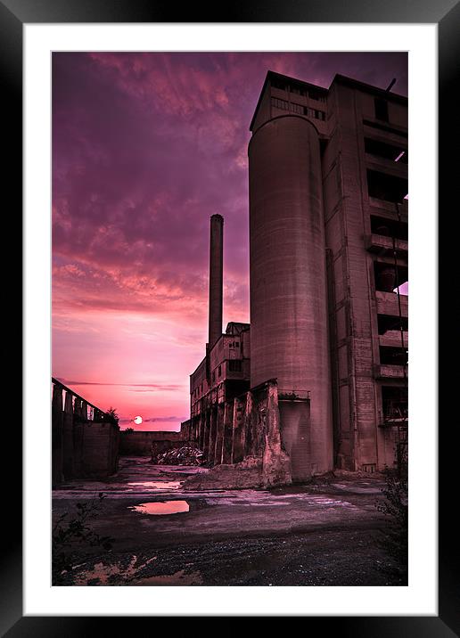 Abandoned Framed Mounted Print by Chris Owen