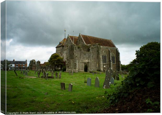 St Thomas the Martyr Church, Winchelsea, East Sussex Canvas Print by Mark Ward