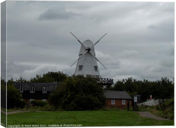 The Windmill in Rye, East Sussex. Canvas Print by Mark Ward