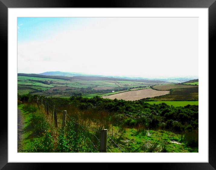 View of Donegal Framed Mounted Print by Stephanie Moore
