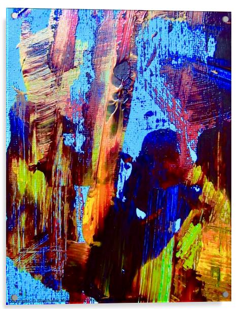 Abstract 9016 Acrylic by Stephanie Moore