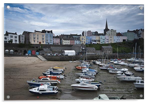 Tenby Acrylic by Steve Purnell