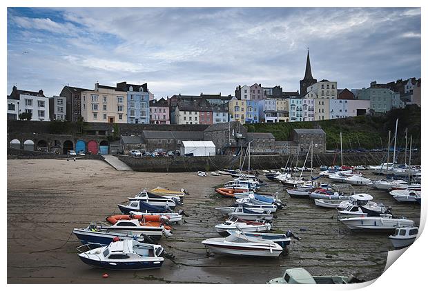 Tenby Print by Steve Purnell