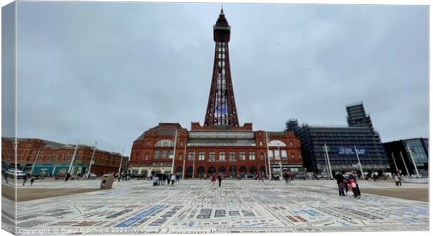 Blackpool Tower Canvas Print by Daryl Pritchard videos