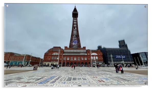 Blackpool Tower Acrylic by Daryl Pritchard videos
