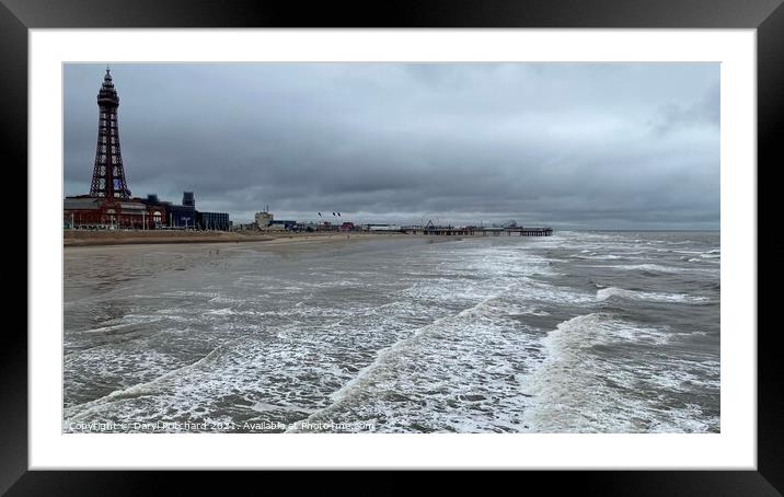 Blackpool seafront Framed Mounted Print by Daryl Pritchard videos