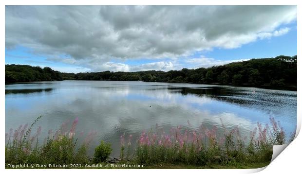Knypersley reservoir  Print by Daryl Pritchard videos