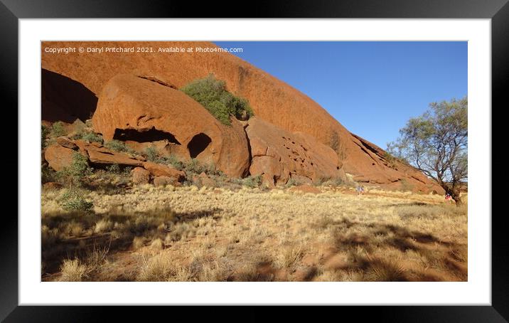 Ayers rock Framed Mounted Print by Daryl Pritchard videos