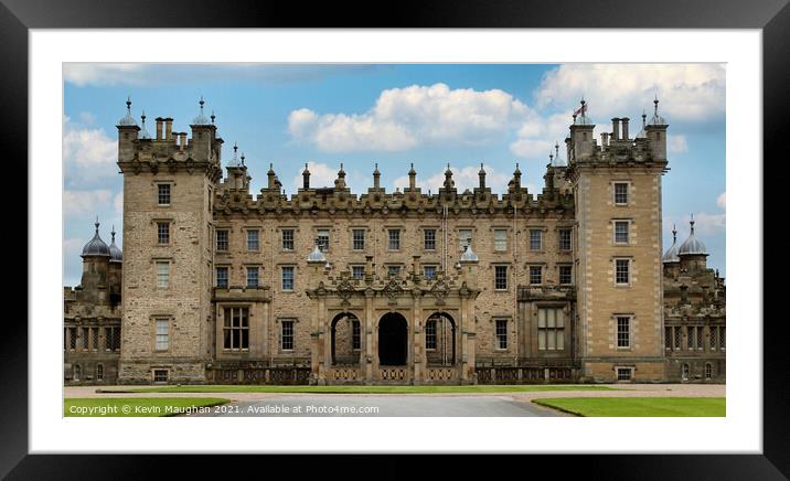 Floors Castle Framed Mounted Print by Kevin Maughan