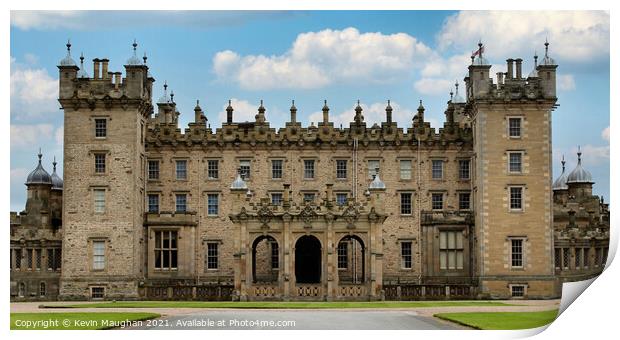 Floors Castle Print by Kevin Maughan