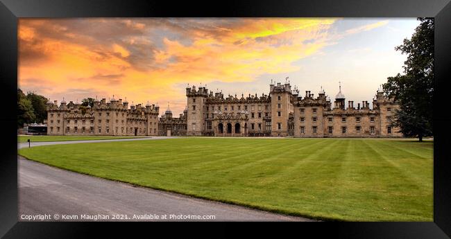 Floors Castle  Framed Print by Kevin Maughan