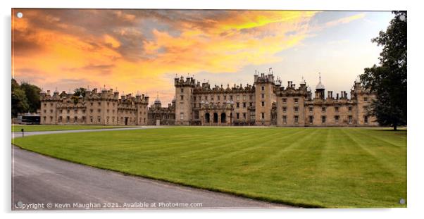 Floors Castle  Acrylic by Kevin Maughan