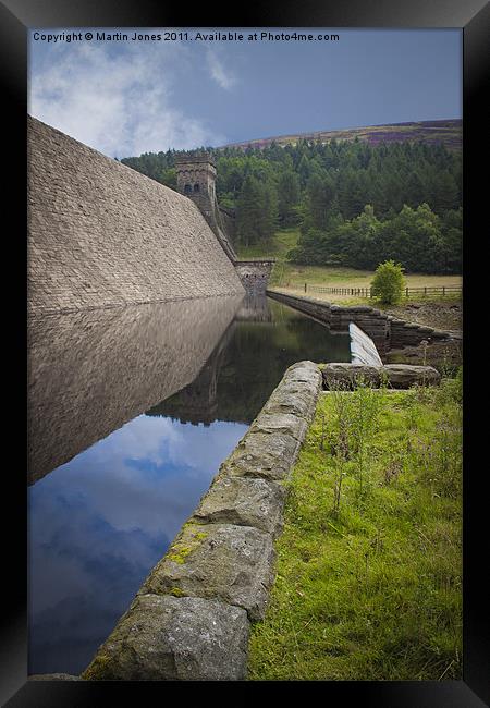 Derwent Dam Framed Print by K7 Photography
