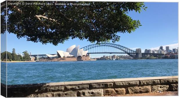 Sydney harbour Canvas Print by Daryl Pritchard videos