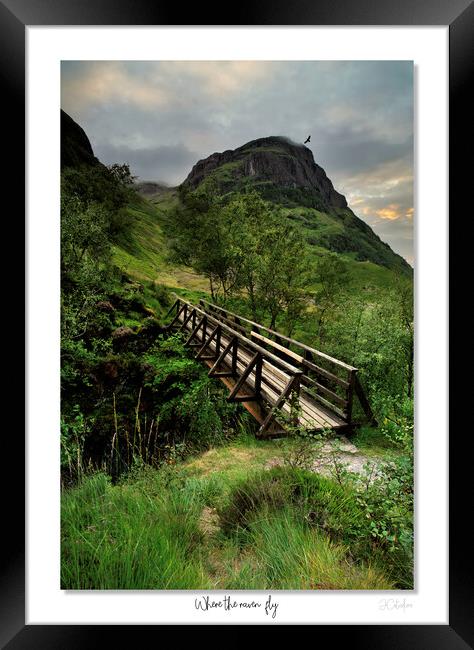 Where the raven fly, Glencoe, Scotland Framed Print by JC studios LRPS ARPS