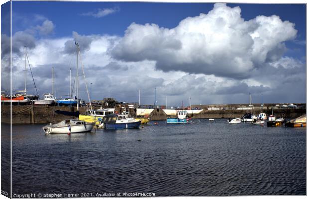 Harbour View Canvas Print by Stephen Hamer