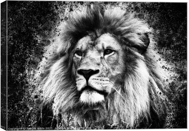 Lion King Canvas Print by Joanne Wilde