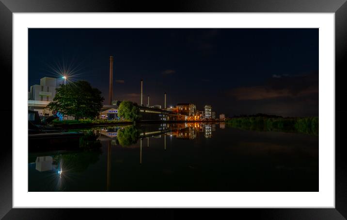 Reflecting factory  Framed Mounted Print by Dorringtons Adventures