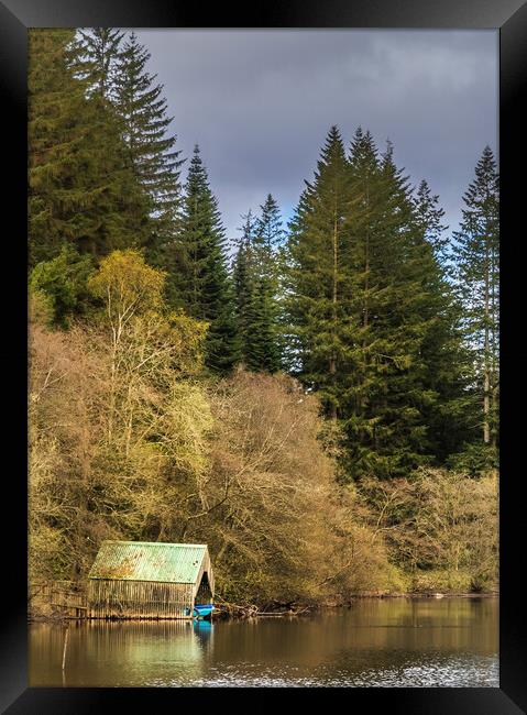 Loch ard Framed Print by chris smith