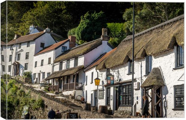 Lynmouth  Canvas Print by chris smith