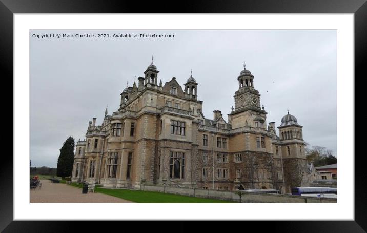 Thoresby Hall Hotel Framed Mounted Print by Mark Chesters
