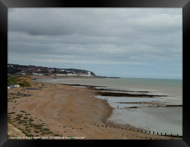From Bexhill to Hastings Framed Print by Mark Ward
