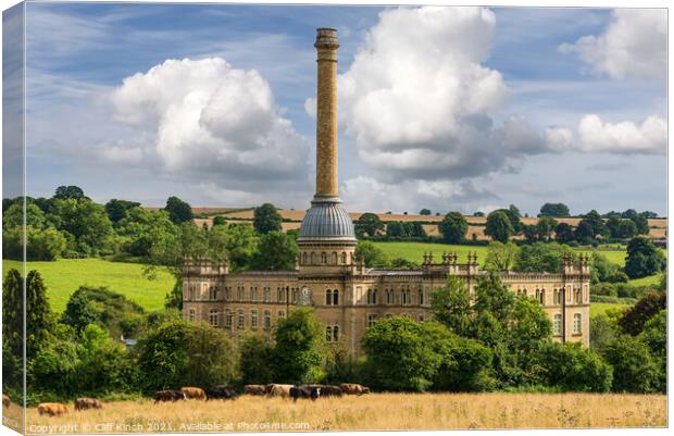 Bliss Mill Chipping Norton Canvas Print by Cliff Kinch
