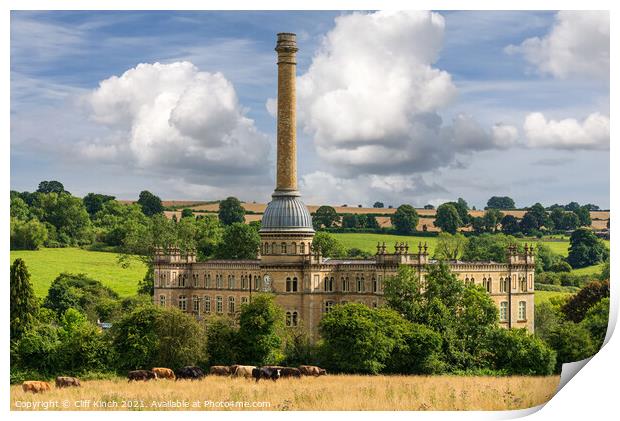 Bliss Mill Chipping Norton Print by Cliff Kinch