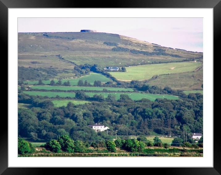 Grianan of Aileach Framed Mounted Print by Stephanie Moore