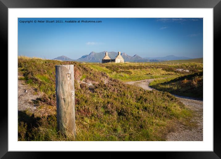 Ben Loyal from the Moine House Framed Mounted Print by Peter Stuart